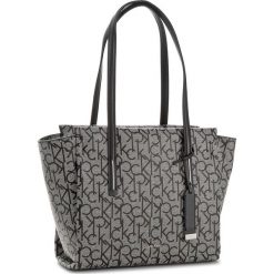 Shopper bag damskie: Torebka CALVIN KLEIN BLACK LABEL – Frame Medium Shopper K60K604171 019
