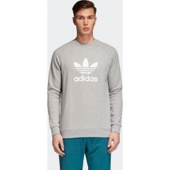 Bluza adidas Trefoil Crew (CY4573). Szare bluzy męskie Adidas, m, bez wzorów, z bawełny, bez kołnierzyka, bez rękawów, bez kaptura. Za 169,99 zł.