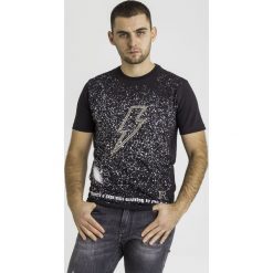 T-SHIRT CARTER john richmond. Czarne t-shirty męskie John Richmond, xl, bez wzorów, bez kołnierzyka. Za 629,00 zł.