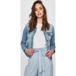 Only - Kurtka jeansowa. Niebieskie kurtki damskie ONLY, s, bez wzorów, z elastanu, krótkie. W wyprzedaży za 139,90 zł.