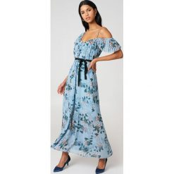 Długie sukienki: French Connection Sukienka maxi Kioa – Blue,Multicolor