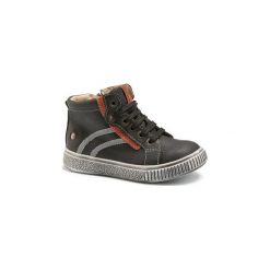 Buty Dziecko GBB NESTOR. Czarne trampki chłopięce marki GBB, bez wzorów, bez zapięcia. Za 311,20 zł.
