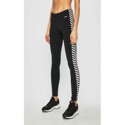 Hummel - Legginsy. Czarne spodnie damskie Hummel, s, bez wzorów, z elastanu. W wyprzedaży za 129,90 zł.