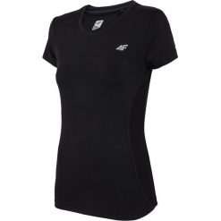 KOSZULKA 4F FITNESS CZARNA H4L17 TSDF003 60. Czarne t-shirty damskie 4f, l, bez wzorów, bez kołnierzyka. Za 39,00 zł.