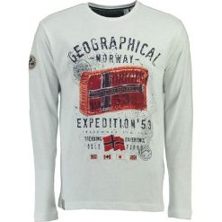 T-shirty męskie z nadrukiem: Koszulka w kolorze białym