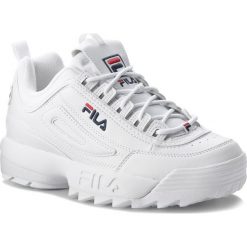 Sneakersy Fila Disruptor Low 1010262.1FG. Białe sneakersy męskie Fila, bez zapięcia. W wyprzedaży za 349,00 zł.