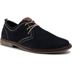 Półbuty GO SOFT - MI08-C701-691-01 Navy. Niebieskie półbuty męskie GO SOFT, na co dzień, bez wzorów, ze skóry, eleganckie, bez zapięcia. Za 179,99 zł.