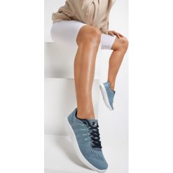 Niebieskie Buty Sportowe Everybody Run!. Niebieskie buty sportowe damskie Renee, bez wzorów, sportowe. Za 89,99 zł.