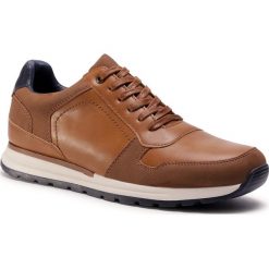 Sneakersy LANETTI - MYL8239-7 Brown. Pomarańczowe sneakersy męskie Lanetti, bez zapięcia. Za 119,99 zł.