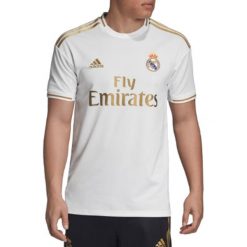 Adidas Real Madrid Home Jsy DW4433. Białe t-shirty męskie Adidas, m, bez wzorów, z poliesteru, bez kołnierzyka. W wyprzedaży za 249,99 zł.