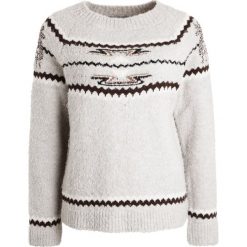 Swetry klasyczne damskie: Noa Noa Sweter art grey