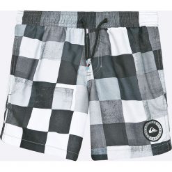 Quiksilver - Szorty dziecięce. Czarne spodenki chłopięce Quiksilver, bez wzorów, z poliesteru, sportowe. W wyprzedaży za 99,90 zł.