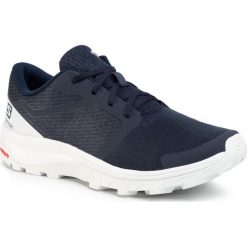 Buty SALOMON - Outbound 407321 27 V0 Navy Blazzer/White/White. Niebieskie buty sportowe męskie Salomon, z tworzywa sztucznego, bez zapięcia, do biegania. Za 399,00 zł.