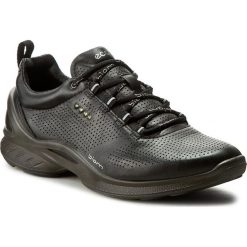 Buty ECCO - Biom Fjuel 83751301001 Black. Czarne buty sportowe damskie ecco, bez wzorów, ze skóry, sportowe, na fitness i siłownię. W wyprzedaży za 519,00 zł.