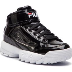 Sneakersy FILA - D2 M Disruptor Mid Wmn 1010446.25Y Black. Czarne sneakersy damskie Fila, ze skóry ekologicznej. W wyprzedaży za 489,00 zł.