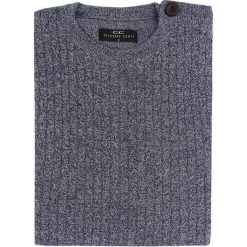 Sweter PIETRO W 15-51SR. Czarne swetry klasyczne męskie marki Giacomo Conti, m, z bawełny, z klasycznym kołnierzykiem. Za 229,00 zł.