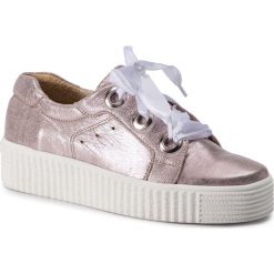 Sneakersy PIAZZA - 950932 Rosa 42. Różowe półbuty damskie Piazza, ze skóry. W wyprzedaży za 229,00 zł.