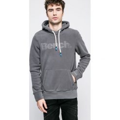 Bench - Bluza. Niebieskie bluzy męskie Bench, m, z nadrukiem, z elastanu, z kapturem, bez rękawów, z kapturem. W wyprzedaży za 159,90 zł.