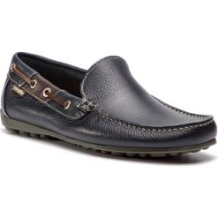 Mokasyny CALLAGHAN - Sterling 74200 Azul/Marron. Niebieskie mokasyny męskie marki Callaghan, bez wzorów, ze skóry, klasyczne, bez zapięcia. W wyprzedaży za 299,00 zł.