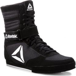 Buty Reebok - Boxing Boot-Buck CN4942 Black/White. Czarne buty damskie do fitnessu Reebok, ze skóry ekologicznej. W wyprzedaży za 269,00 zł.