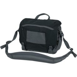 Torba URBAN COURIER BAG Medium - Cordura - Czarna / Shadow Grey A (TB-UCM-CD-0135A). Szare torby na laptopa HELIKON-TEX, bez wzorów, klasyczne. Za 229,00 zł.