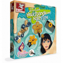 Toys Kraft Ozdoby do włosów - 39600. Brązowe ozdoby do włosów Art and Play. Za 34,99 zł.