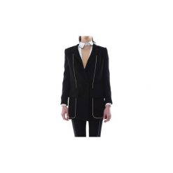 Żakiety / Blezery Elisabetta Franchi GI12091E2. Czarne żakiety damskie Elisabetta Franchi, bez wzorów. W wyprzedaży za 1025,74 zł.