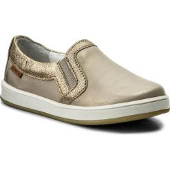 Tenisówki LASOCKI KIDS - CI12-2921-01 Złoty. Żółte trampki dziewczęce ze skóry. W wyprzedaży za 49,99 zł.