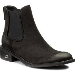 Sztyblety CARINII - B4074 360-000-PSK-C58. Czarne buty zimowe damskie Carinii, z materiału. W wyprzedaży za 269,00 zł.