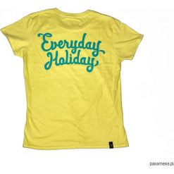 Koszulka EVERYDAY HOLIDAY „CORNSILLK MINT. Zielone bluzki damskie Pakamera, z bawełny. Za 79,00 zł.