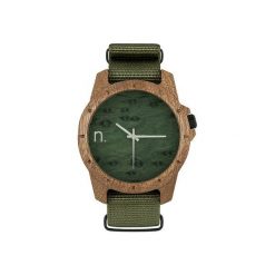 Drewniany zegarek SPORT 45 n076. Zielone zegarki męskie marki Neatbrand. Za 385,00 zł.