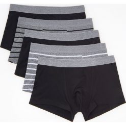 Bokserki 5 pack - Czarny. Czarne bokserki męskie marki Reserved. Za 69,99 zł.