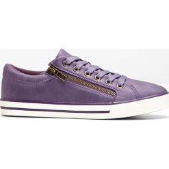 Sneakersy bonprix lila. Fioletowe sneakersy damskie bonprix. Za 54,99 zł.