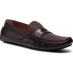 Mokasyny BOSS - Driver 50433280 10227972 01 Dark Brown 209. Pomarańczowe mokasyny męskie Boss, ze skóry, klasyczne. Za 1189,00 zł.