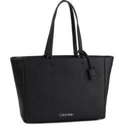 Torebka CALVIN KLEIN - Task Shopper K60K606026 Bds. Czarne torby damskie na zakupy Calvin Klein, bez wzorów, ze skóry ekologicznej, klasyczne, bez dodatków. Za 699,00 zł.