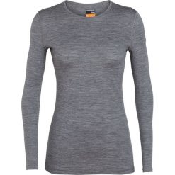ICEBREAKER MERINO 200 OASIS LONG SLEEVE CREWE > 104375013GRH. Koszulki damskie Icebreaker, l, bez wzorów, z wełny, street, bez kołnierzyka. Za 379,99 zł.