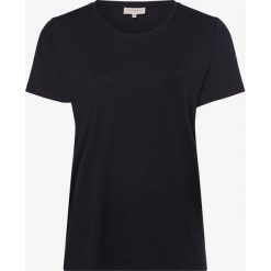 ONLY Carmakoma - T-shirt damski – Carcarmakoma, niebieski. Niebieskie t-shirty damskie Only Carmakoma, bez wzorów, z bawełny, bez kołnierzyka. Za 89,95 zł.