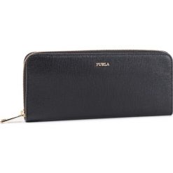 Duży Portfel Damski FURLA - Babylon 1006869 P PBC2 B30 Onyx. Czarne portfele damskie Furla, bez wzorów, ze skóry. Za 620,00 zł.