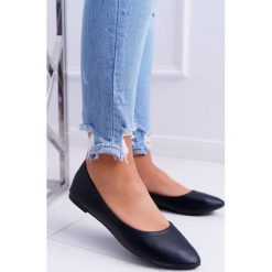 Baleriny Damskie Klasyczne Czarne Lumen. Czarne baleriny damskie Tagless, bez wzorów, ze skóry ekologicznej, eleganckie, bez obcasa. Za 49,00 zł.