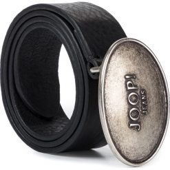 Pasek Męski JOOP! JEANS - 7637 Black 001. Czarne paski męskie JOOP! Jeans, w paski, z jeansu. W wyprzedaży za 319,00 zł.