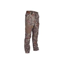 Spodnie myśliwskie ACTIKAM 300 camo. Brązowe spodnie męskie SOLOGNAC, xl, bez wzorów, z bawełny, sportowe. Za 149,99 zł.
