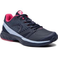 Buty HEAD - Sprint Pro 2.5 Clay 274119 Dark Blue/Magenta 035. Niebieskie buty sportowe damskie Head, bez wzorów, ze skóry ekologicznej, sportowe, outdoorowe. W wyprzedaży za 389,00 zł.