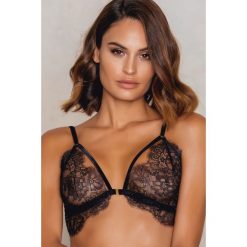 Biustonosze bardotka: Oh So Lovely Intimates Biustonosz Forget Me Not II - Black