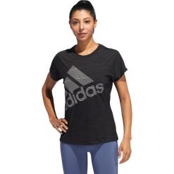 Adidas Performance Badge of Sport Koszulka Czarny. Czarne topy damskie adidas Performance, s, z nadrukiem, z poliesteru, z krótkim rękawem, climalite (adidas). Za 128,95 zł.