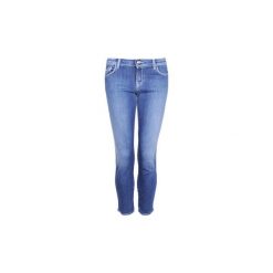 Jeansy slim fit Armani 3Z2J0 32D92Z. Niebieskie jeansy damskie Armani, bez wzorów, z jeansu. Za 549,00 zł.