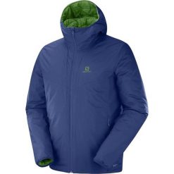 Kurtki sportowe męskie: Salomon Kurtka męska Drifter Loft Hoodie granatowa r. L (L40388700)