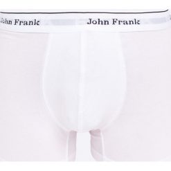 John Frank - Bokserki. Białe bokserki męskie marki John Frank, z elastanu. W wyprzedaży za 24,90 zł.