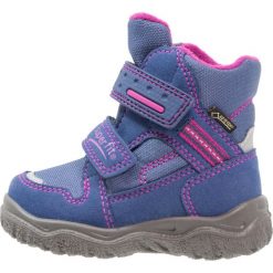 Superfit HUSKY1 Śniegowce water. Niebieskie buty zimowe damskie Superfit, z materiału. W wyprzedaży za 194,35 zł.