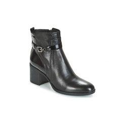 Botki Geox D GLYNNA. Czarne botki damskie Geox. Za 619,00 zł.