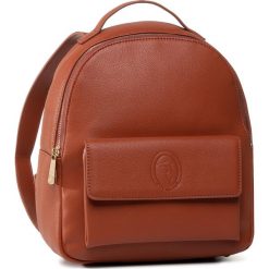 Plecak TRUSSARDI JEANS - Belgrado Backpack 75B01012 B660. Pomarańczowe plecaki damskie Trussardi Jeans, bez wzorów, z jeansu. Za 719,00 zł.